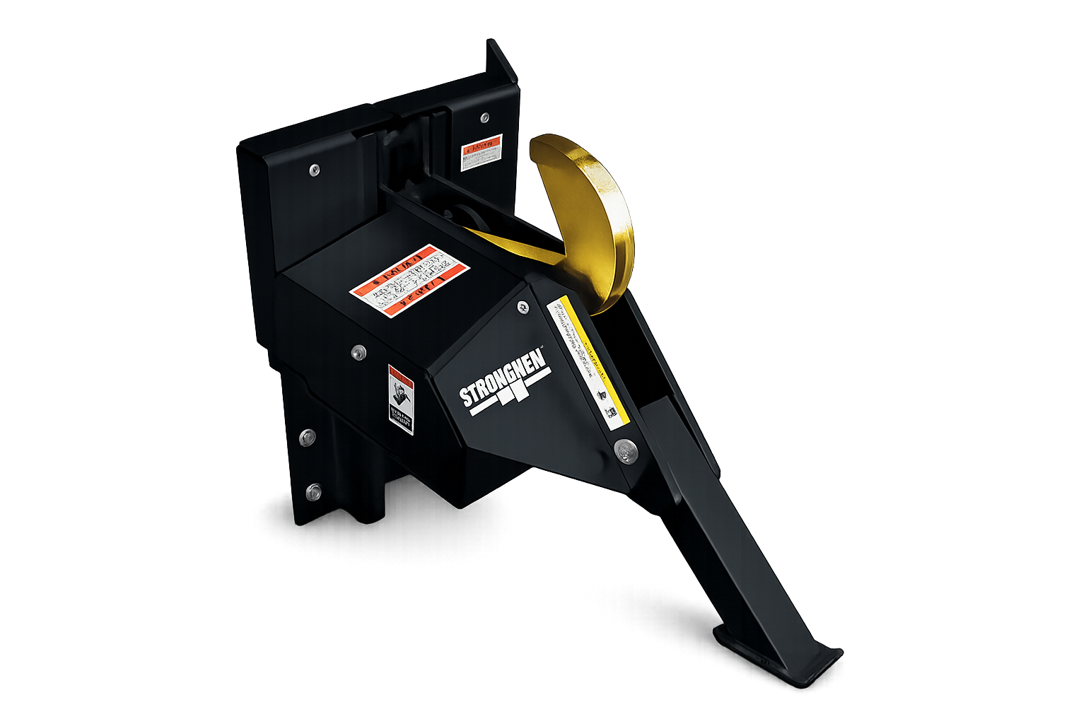 Candado de andén para retención vehicular en operaciones industriales