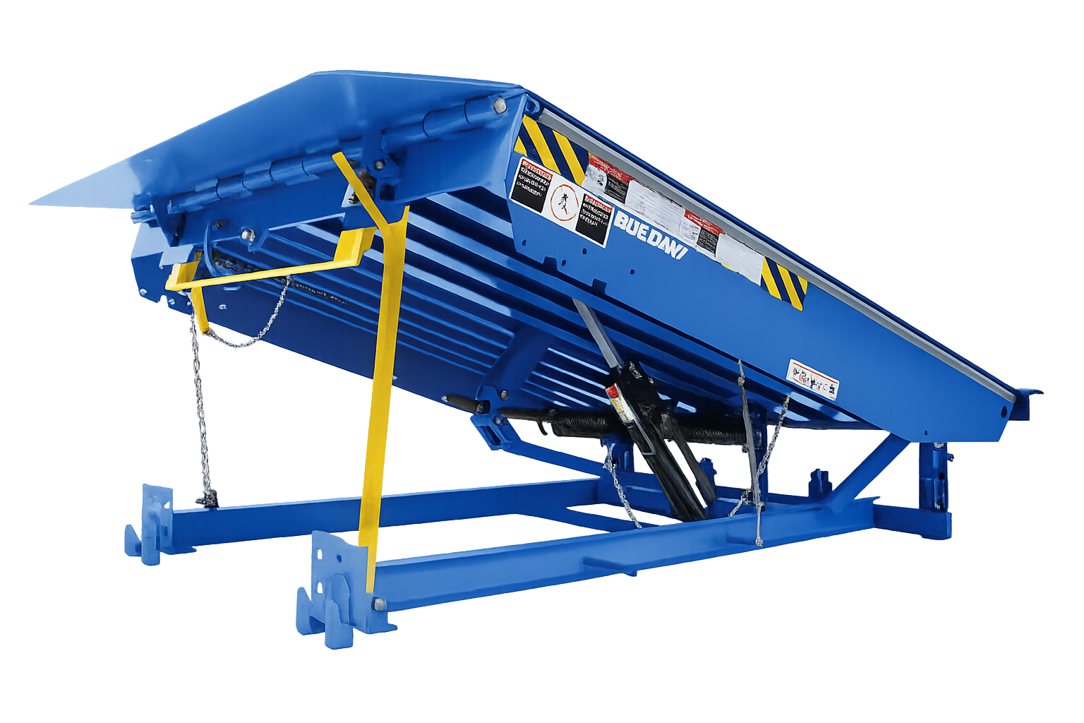 Rampa mecánica Blue Giant para andén