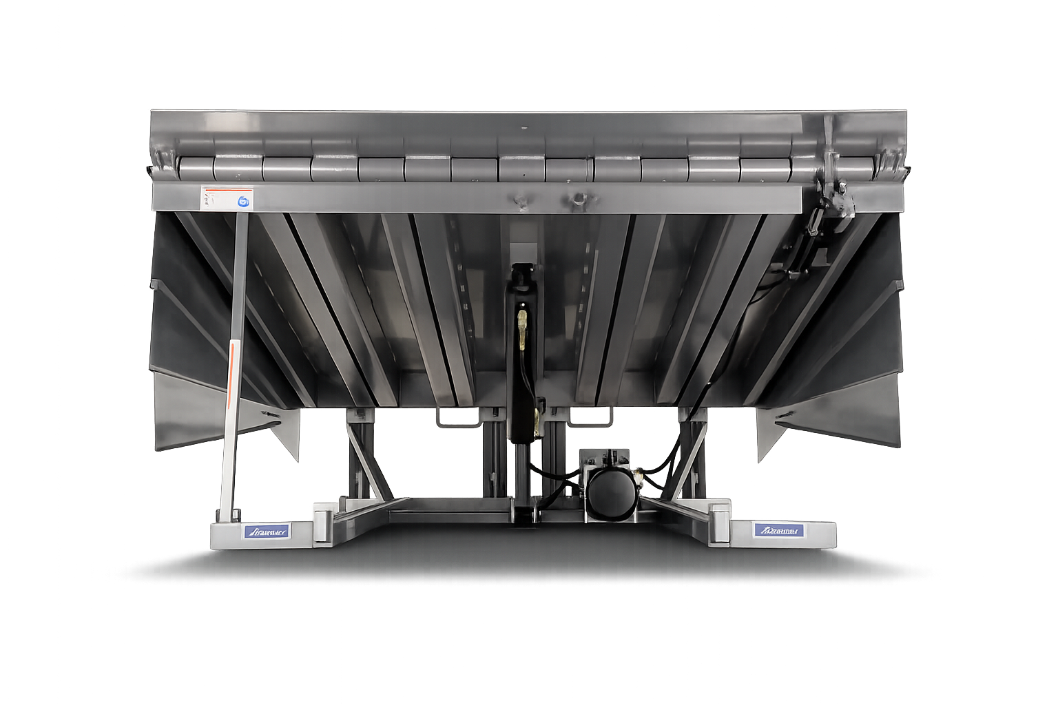 Rampa hidráulica Serco para andén industrial